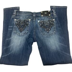 Miss Me Skinny Jeans – Size 28 – Med Wash – Style MP7555S